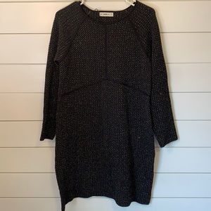 Zara Knit Sparkle Sweater Dress- Size Medium